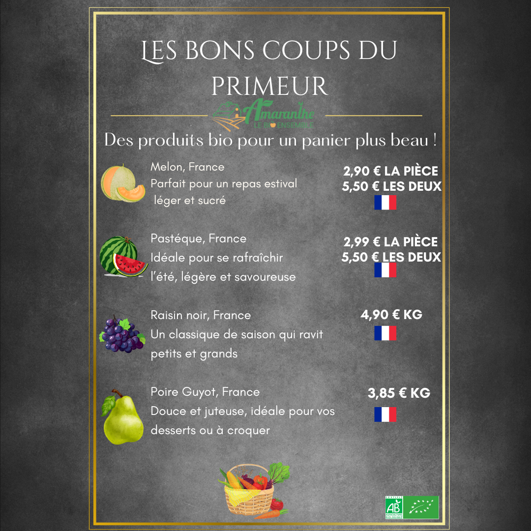 Lire la suite à propos de l’article Les Bon Coups du primeur
